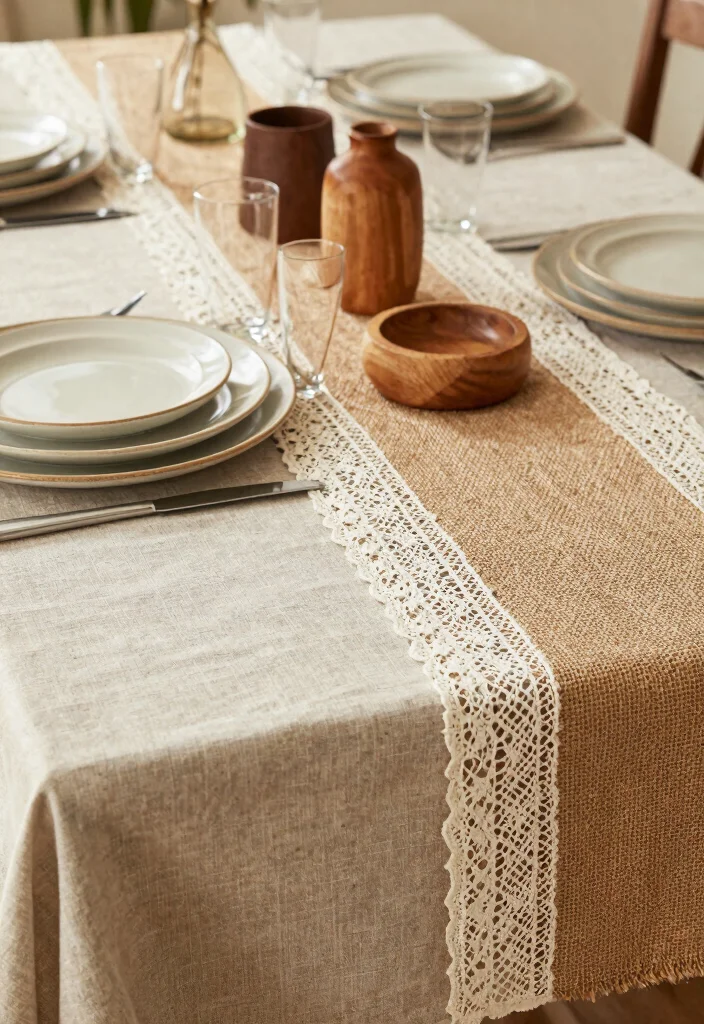 17 Autumn Wedding Table Ideas With Warm Seasonal Beauty 43 17 Autumn Wedding Table Ideas With Warm Seasonal Beauty - 13. Layered Table Textures 1