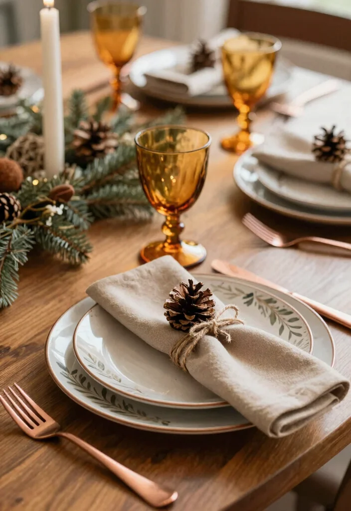 17 Autumn Wedding Table Ideas With Warm Seasonal Beauty 23 17 Autumn Wedding Table Ideas With Warm Seasonal Beauty - 3. Festive Tableware 1