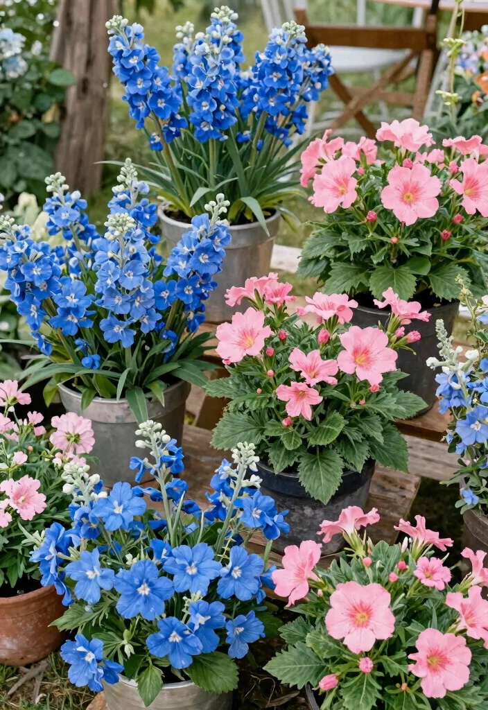 17 Blue and Pink Wedding Flowers Ideas With Soft Romance 67 17 Blue and Pink Wedding Flowers Ideas With Soft Romance - 17. Seasonal Flower Choices 1