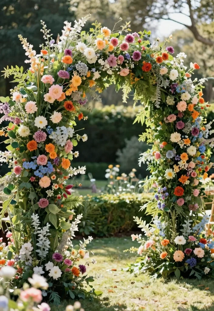 17 Civil Wedding Flowers Ideas With Simple Beauty 54 17 Civil Wedding Flowers Ideas With Simple Beauty - 14. Garden Weddings with Flower Arches 1