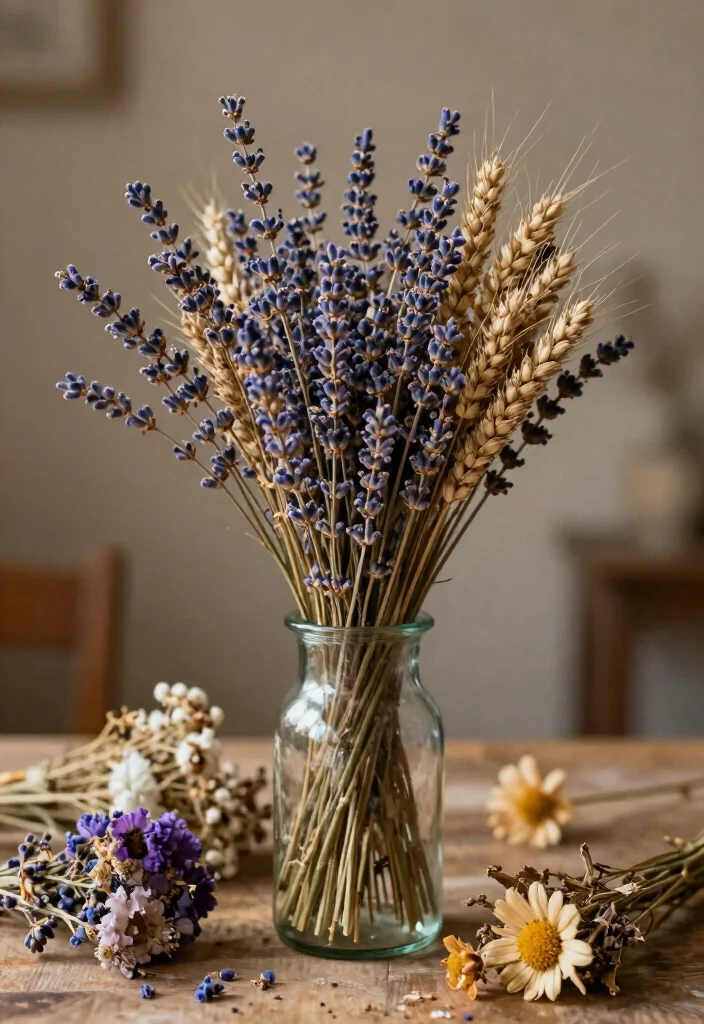 17 Civil Wedding Flowers Ideas With Simple Beauty 3 17 Civil Wedding Flowers Ideas With Simple Beauty - 3. Dried Flower Arrangements 1