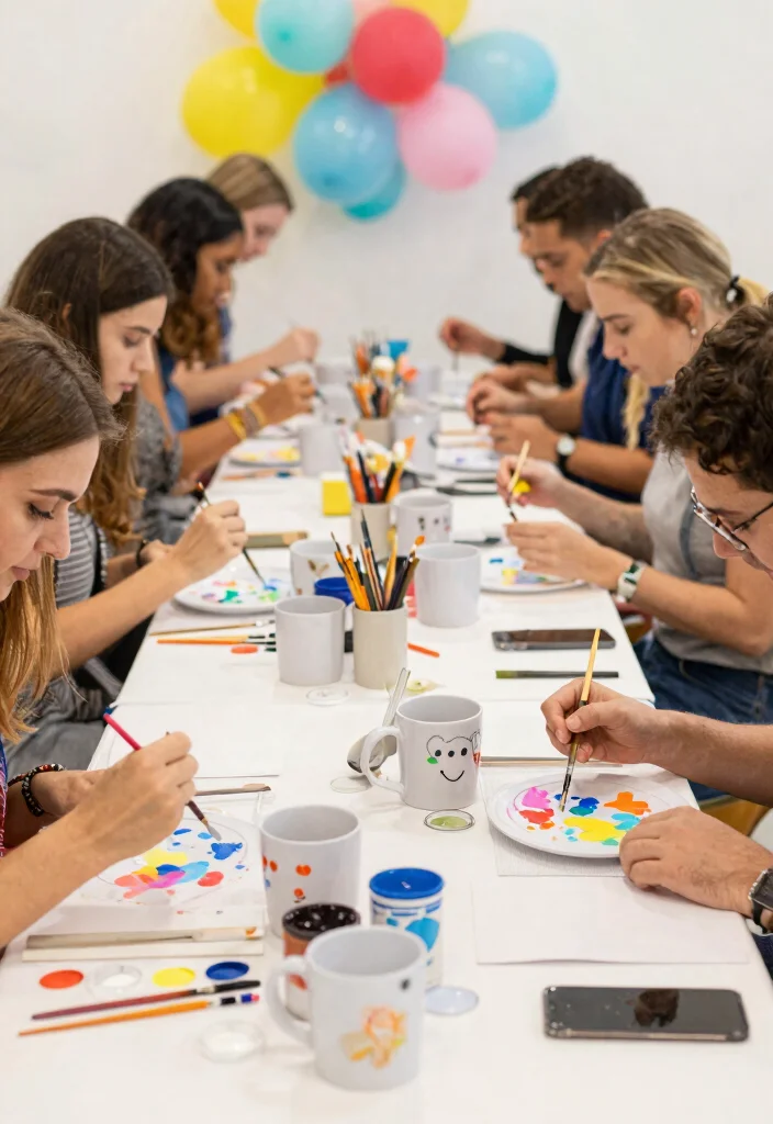 17 Mug Wedding Favors Ideas That Feel Cozy & Cute - 15. Mug Party Favors: A DIY Experience 1