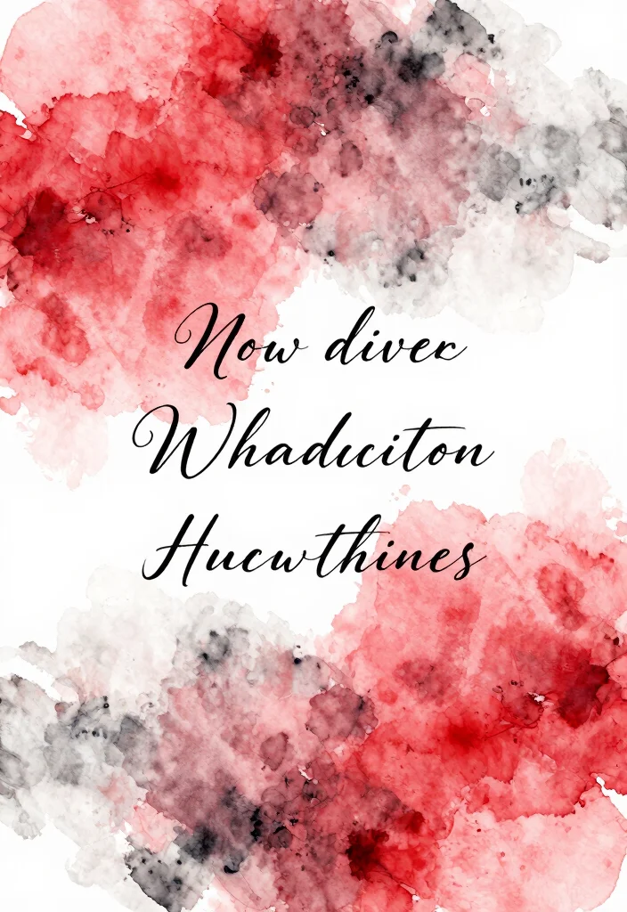 17 Red and Black Wedding Invitations Ideas With Bold Style 56 17 Red and Black Wedding Invitations Ideas With Bold Style - 16. Lush Watercolors 1