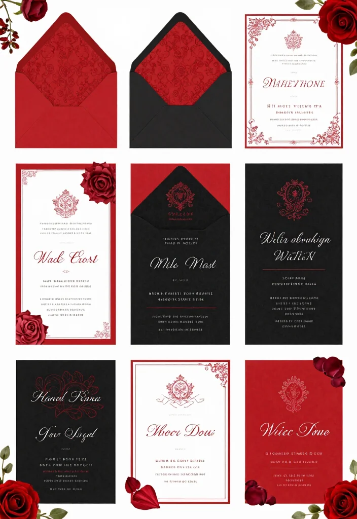 17 Red and Black Wedding Invitations Ideas With Bold Style 68 17 Red and Black Wedding Invitations Ideas With Bold Style - Conclusion 1