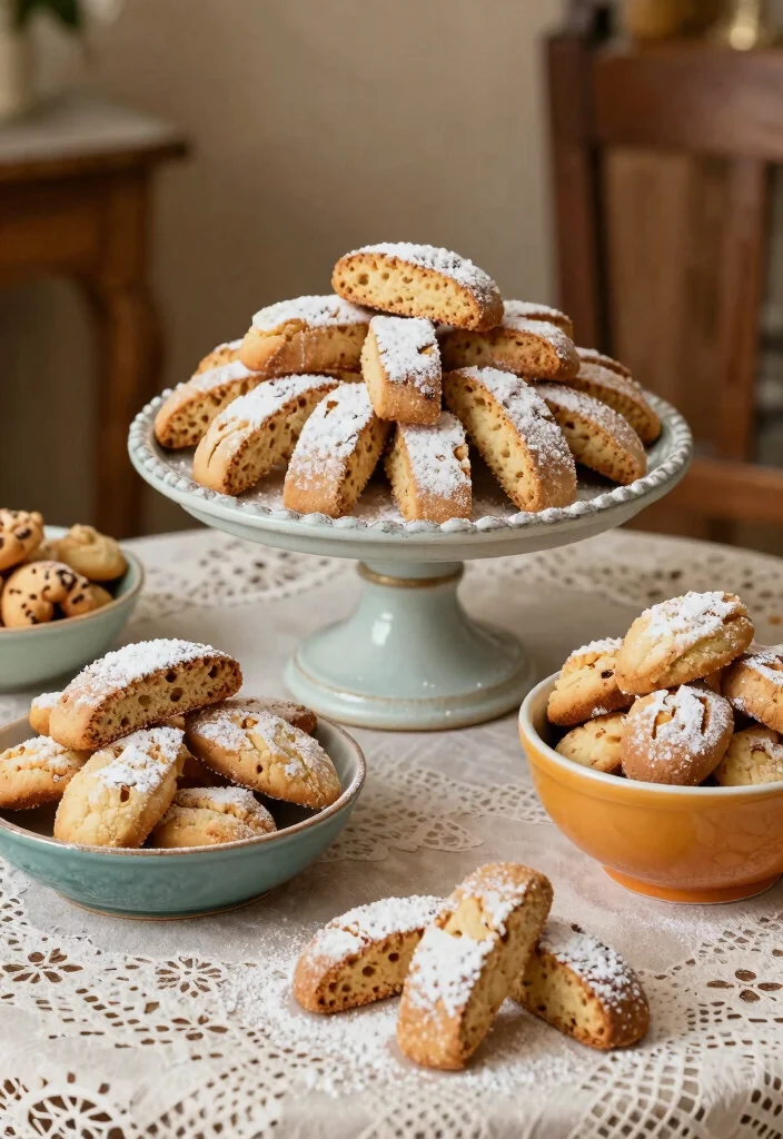 17 Wedding Cookie Table Ideas That Guests Adore 1 17 Wedding Cookie Table Ideas That Guests Adore - 1. Traditional Italian Wedding Cookies 1
