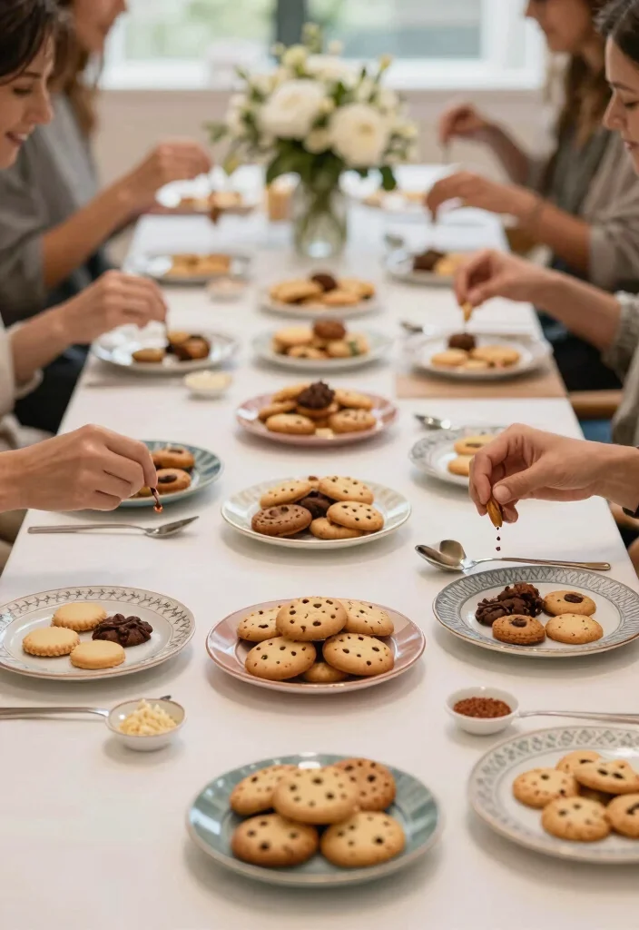 17 Wedding Cookie Table Ideas That Guests Adore 40 17 Wedding Cookie Table Ideas That Guests Adore - 10. Interactive Cookie Tasting Flight 1