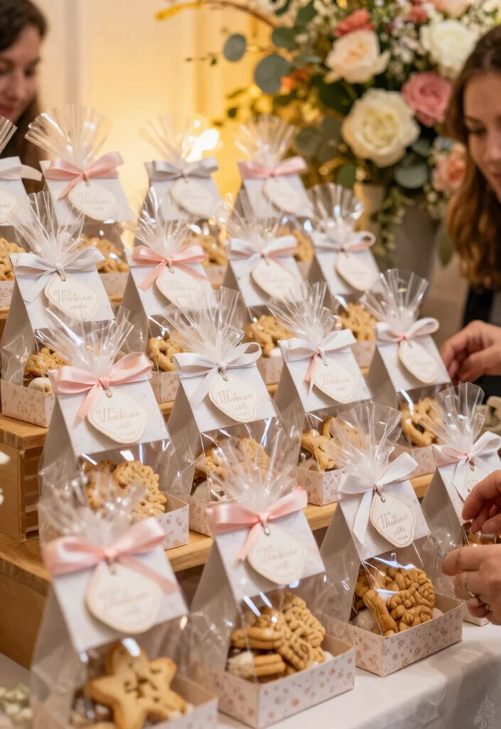 17 Wedding Cookie Table Ideas That Guests Adore 41 17 Wedding Cookie Table Ideas That Guests Adore - 11. Indulgent Cookie Favors 1