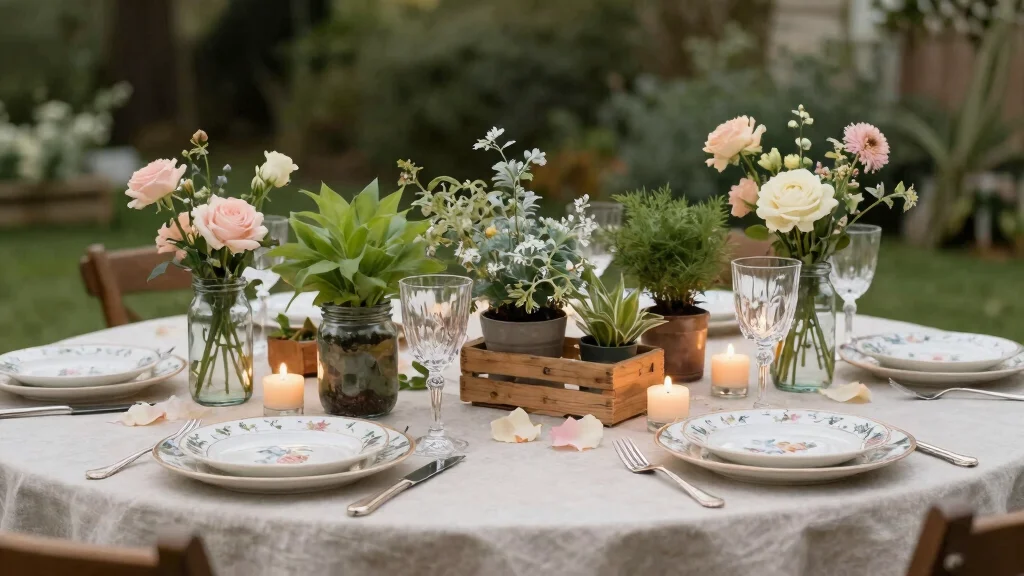 17 Wedding Shower Centerpieces Ideas That Feel Sweet & Chic