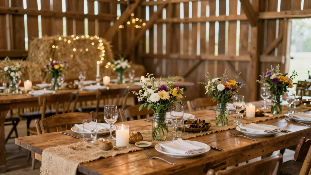 17 Western Wedding Table Centerpieces Ideas With Country Charm