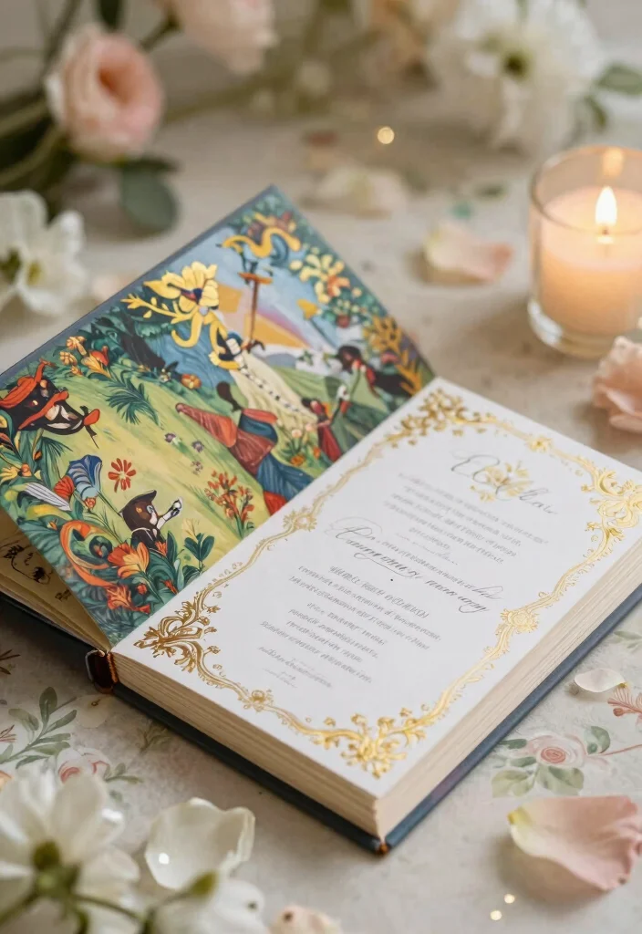 18 Book Wedding Invitations Ideas With Creative Twist 12 18 Book Wedding Invitations Ideas With Creative Twist - 2. Storybook Design Invitations 1