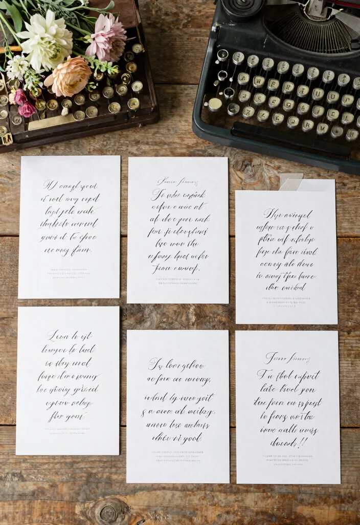 18 Book Wedding Invitations Ideas With Creative Twist 14 18 Book Wedding Invitations Ideas With Creative Twist - 4. Literary Quote Invitations 1