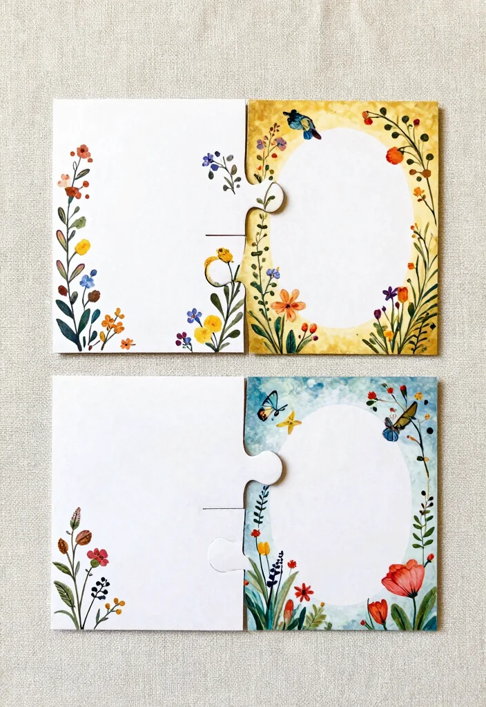 18 Book Wedding Invitations Ideas With Creative Twist 27 18 Book Wedding Invitations Ideas With Creative Twist - 7. Puzzle Piece Invitations 1