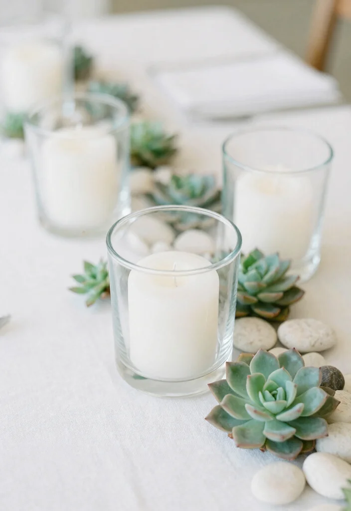 18 Candle Centerpieces Wedding 2026 Trending Ideas That Glow Softly 1 18 Candle Centerpieces Wedding 2026 Trending Ideas That Glow Softly - 1. Minimalist Glass Candles 1