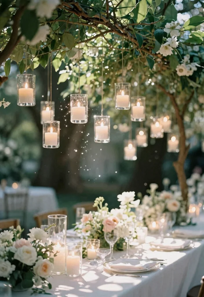 18 Candle Centerpieces Wedding 2026 Trending Ideas That Glow Softly 20 18 Candle Centerpieces Wedding 2026 Trending Ideas That Glow Softly - 10. Hanging Candles 1