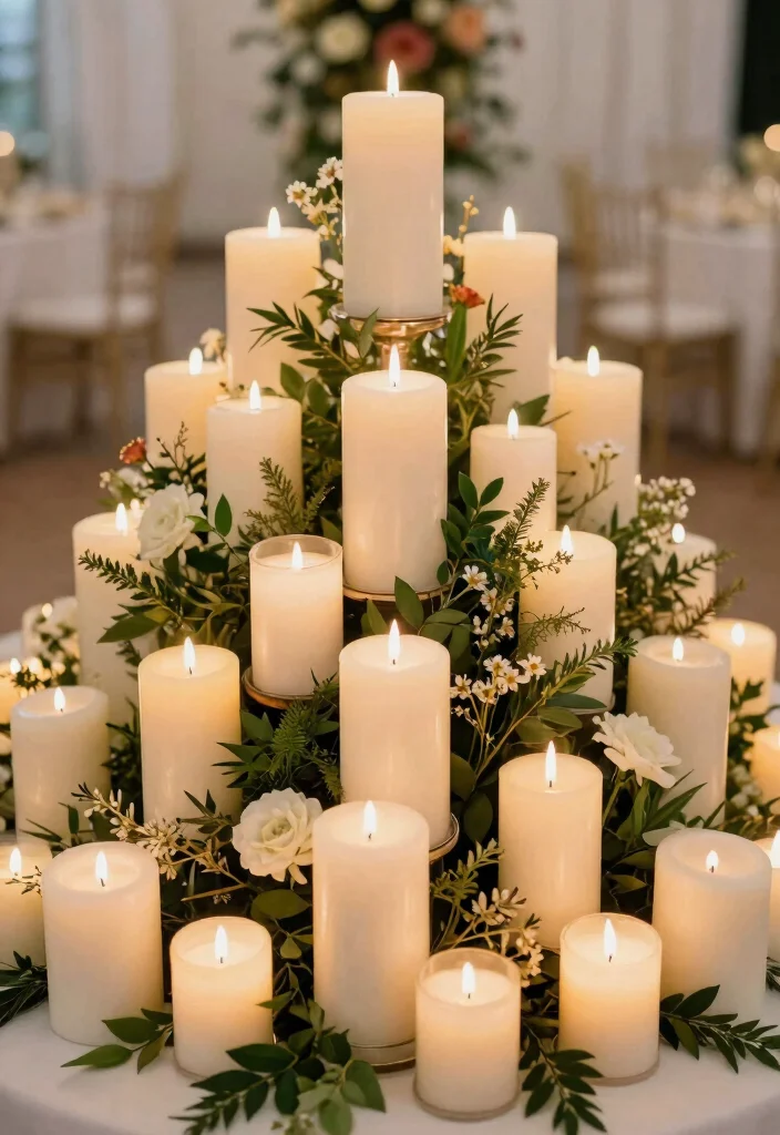 18 Candle Centerpieces Wedding 2026 Trending Ideas That Glow Softly 23 18 Candle Centerpieces Wedding 2026 Trending Ideas That Glow Softly - 13. Layered Candle Arrangements 1
