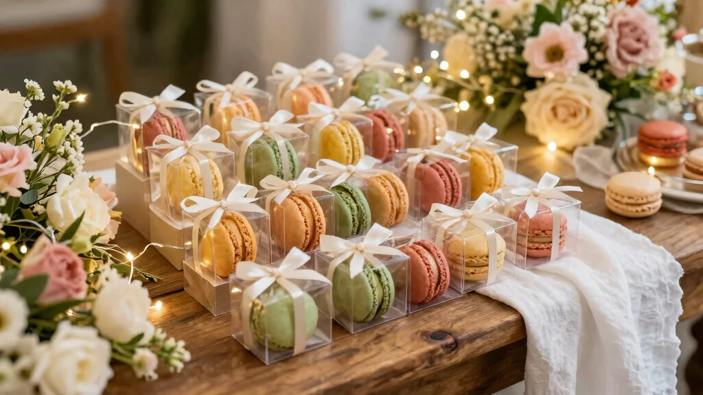 18 Macaroon Wedding Favors Ideas That Look Sweet & Stylish