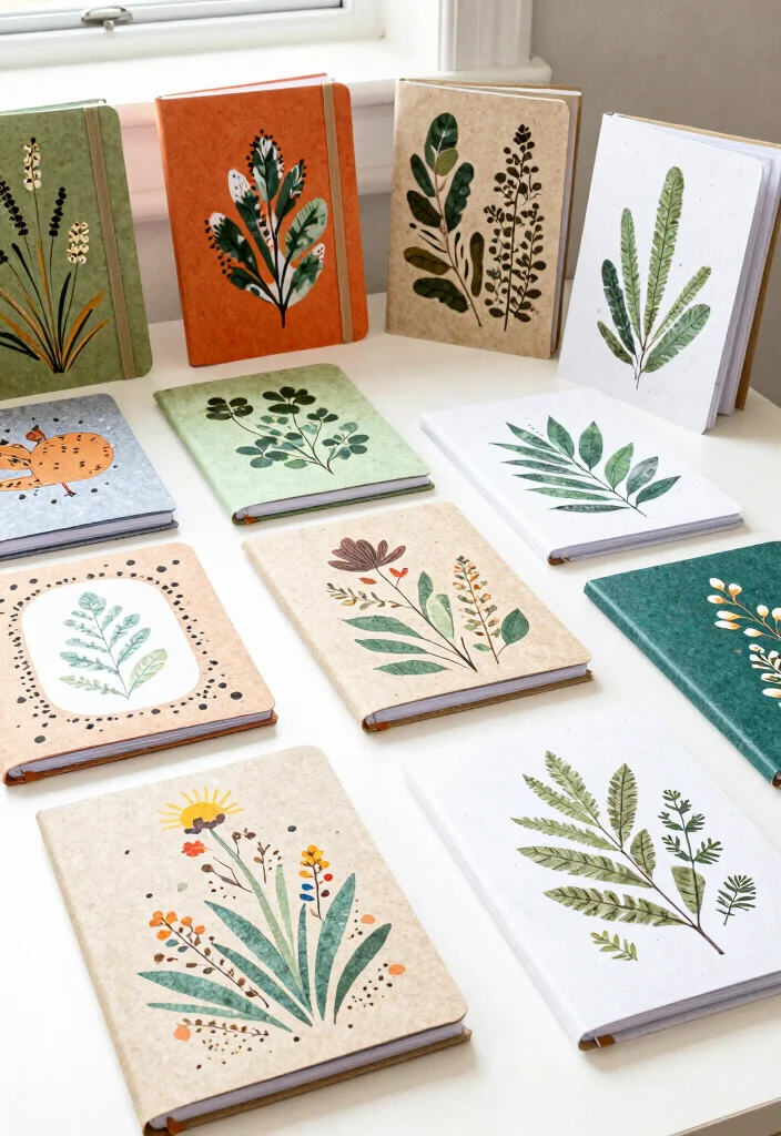 18 Party Favors Wedding Ideas Guests Will Love - 13. Recycled Paper Notebooks with Seed Paper Covers 1