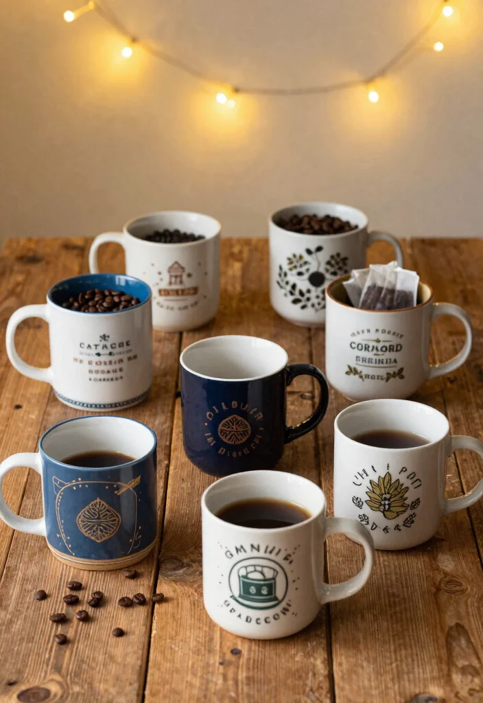 18 Party Favors Wedding Ideas Guests Will Love - 6. Personalized Mugs 1