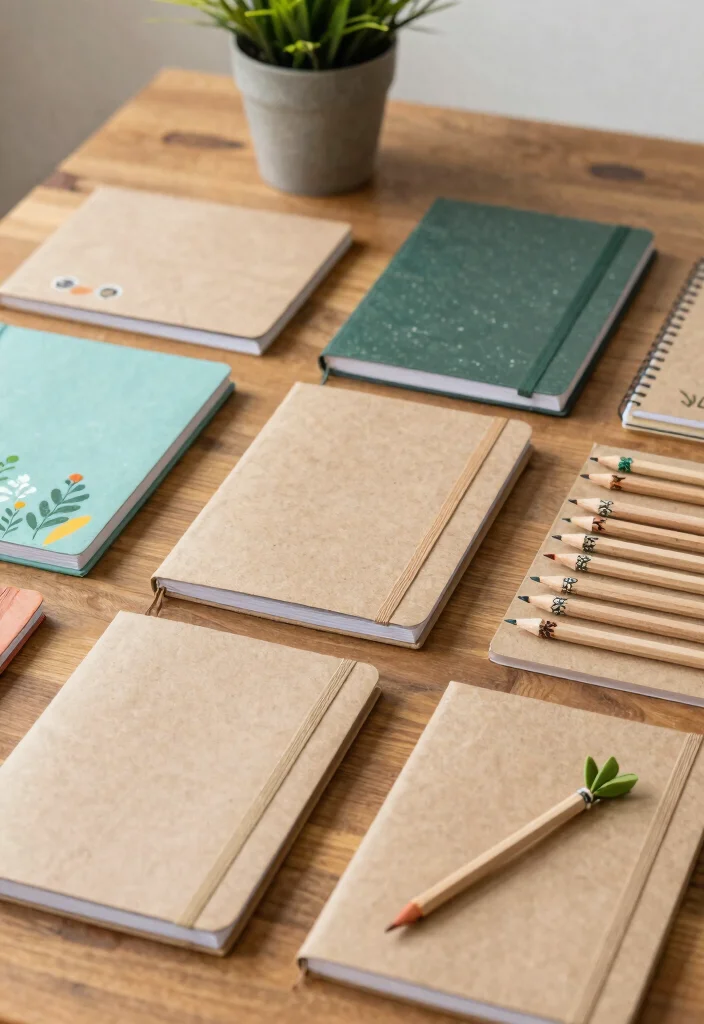 18 Party Favors Wedding Ideas Guests Will Love - 9. Eco-Friendly Notebooks 1