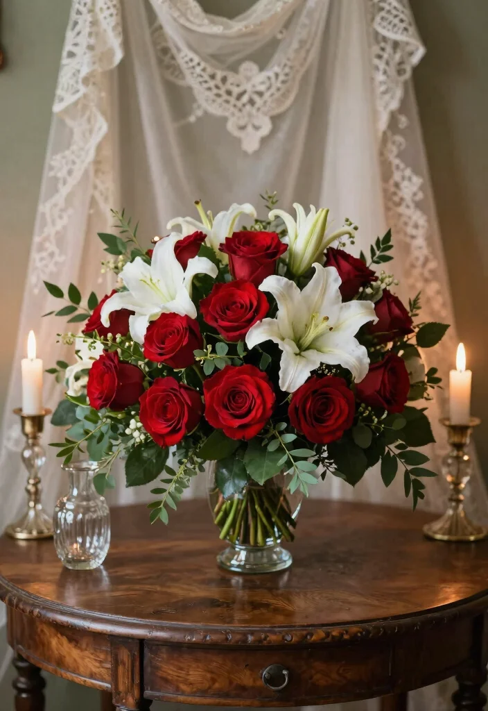 18 Timeless Wedding Flowers Ideas That Never Go Out of Style 1 18 Timeless Wedding Flowers Ideas That Never Go Out of Style - 1. Classic Red Roses 1