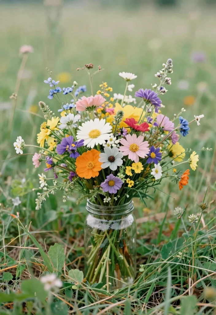 18 Timeless Wedding Flowers Ideas That Never Go Out of Style 31 18 Timeless Wedding Flowers Ideas That Never Go Out of Style - 11. Rustic Wildflowers 1