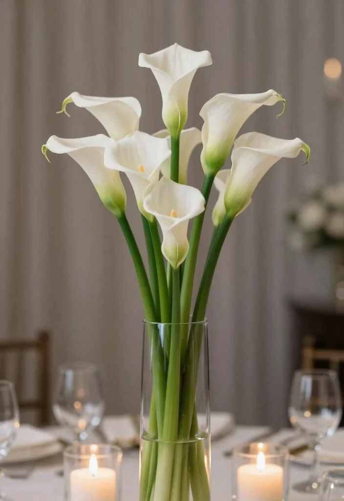 18 Timeless Wedding Flowers Ideas That Never Go Out of Style 3 18 Timeless Wedding Flowers Ideas That Never Go Out of Style - 3. Elegant Calla Lilies 1