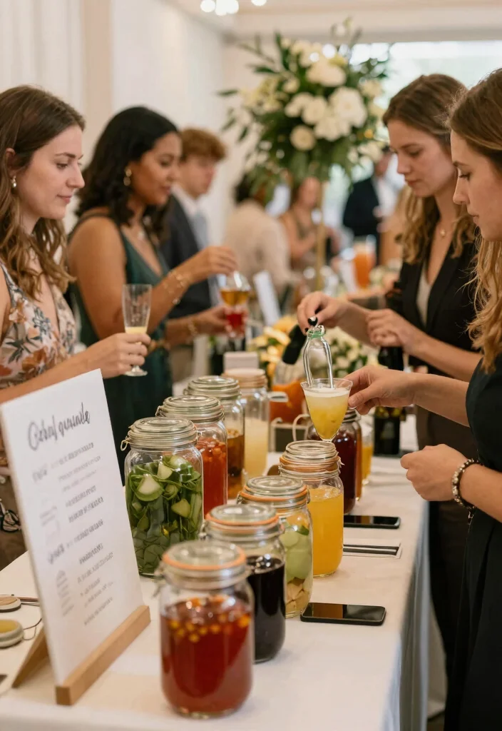 18 Wedding Drink Signs Ideas That Add Fun Detail 31 18 Wedding Drink Signs Ideas That Add Fun Detail - 11. DIY Drink Stations 1