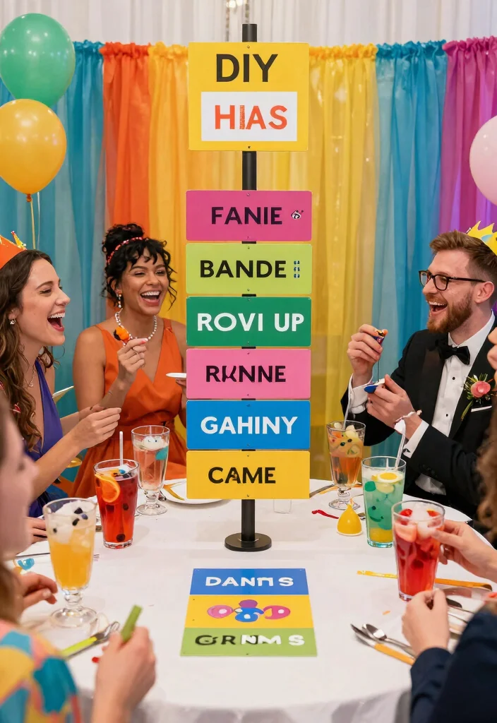 18 Wedding Drink Signs Ideas That Add Fun Detail 68 18 Wedding Drink Signs Ideas That Add Fun Detail - 18. DIY Fun Drink Games 1