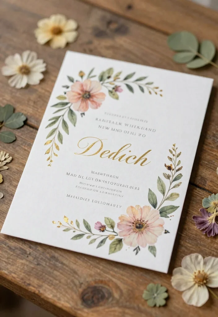 10 Modern Elegant Wedding Invitations That Don't Look Like Templates - 1. Botanical Bliss Invitations 1