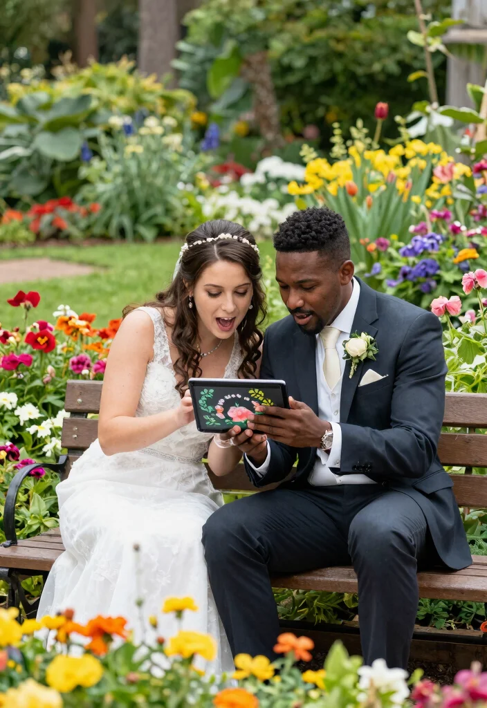 12 Animated Wedding Invitations That Get Guests to Actually RSVP - 3. Floral Fantasies 1
