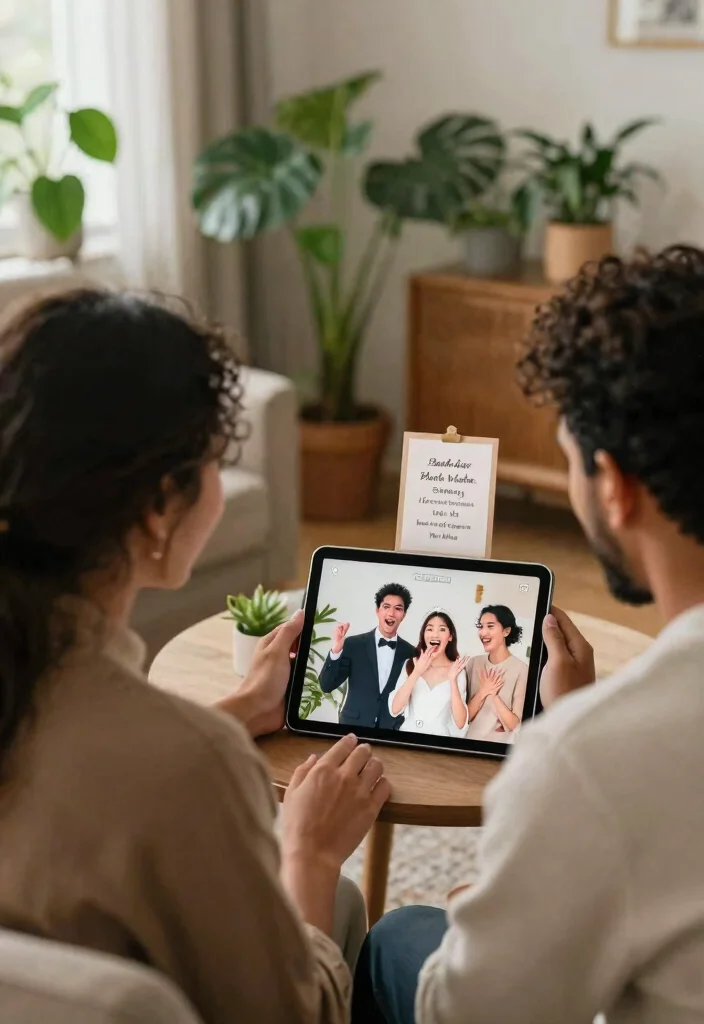 12 Animated Wedding Invitations That Get Guests to Actually RSVP - 8. Personalized Video Messages 1