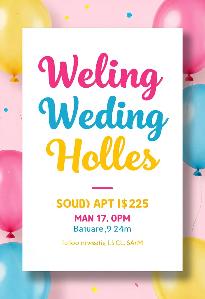 12 Kid Free Wedding Invitations That Are Clear Not Offensive - 10. Playful Typography Invitations 1