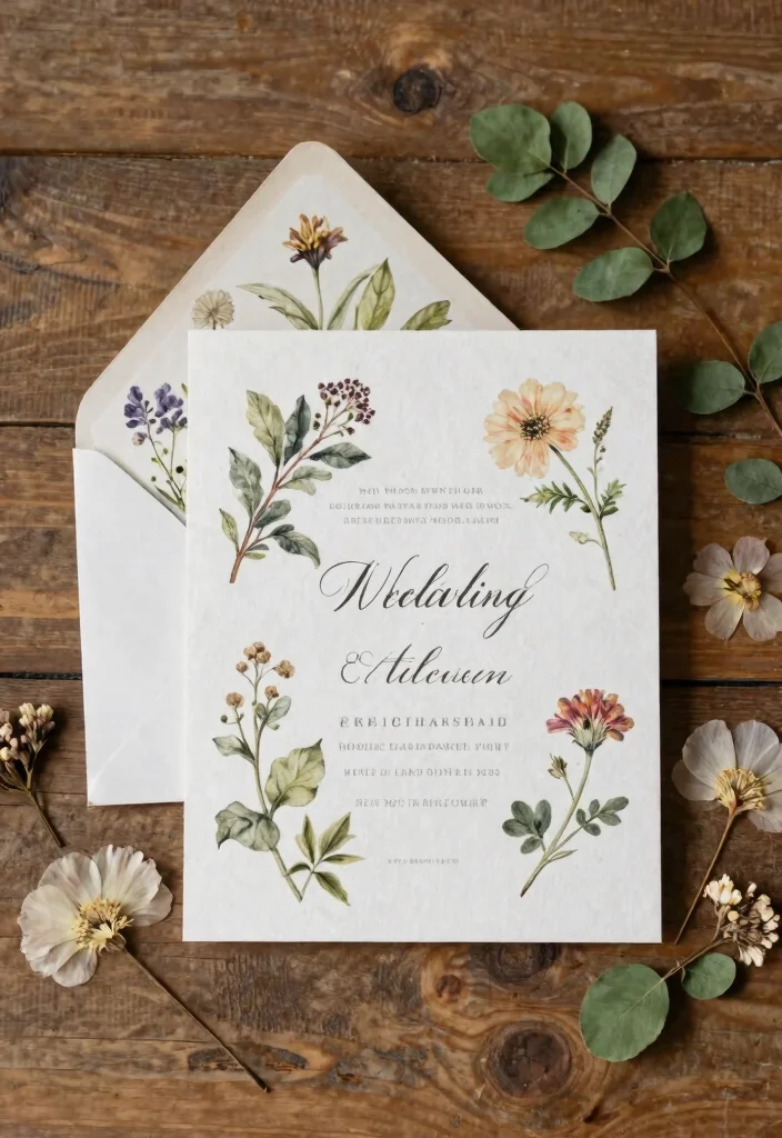 12 Vintage Inspired Wedding Invitations With Printable Templates 28 12 Vintage Inspired Wedding Invitations With Printable Templates - 8. Vintage Botanical Prints 1