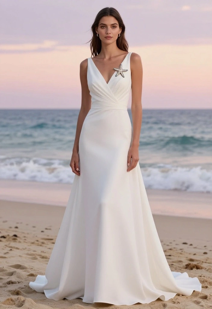 14 Beach Wedding Jewelry That Won't Get Ruined by Sand or Salt - 10. Nautical-Themed Brooches 1
