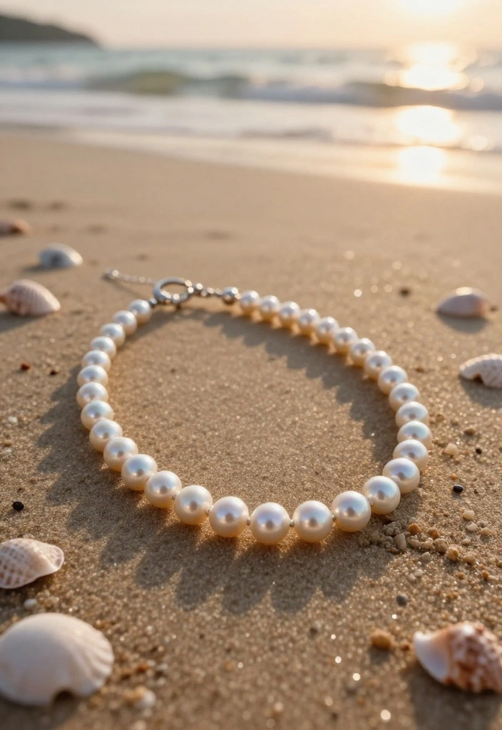 14 Beach Wedding Jewelry That Won't Get Ruined by Sand or Salt - 9. Eco-Friendly Pearl Jewelry 1