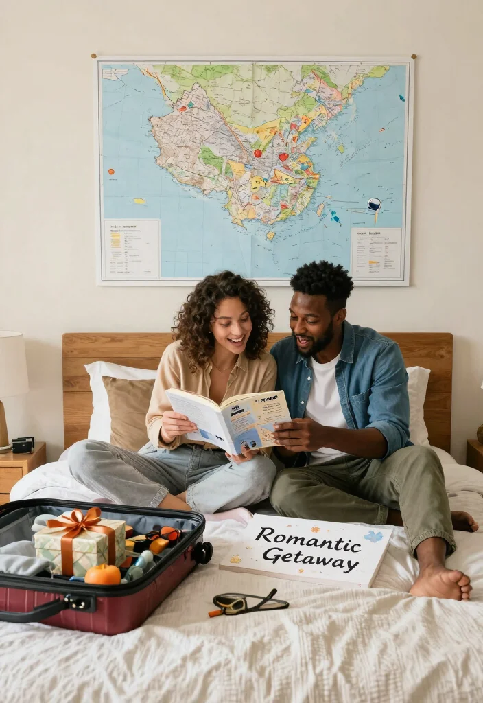 14 Creative Wedding Gifts for Couples That Aren't on Registry - 8. Romantic Getaway Planning 1