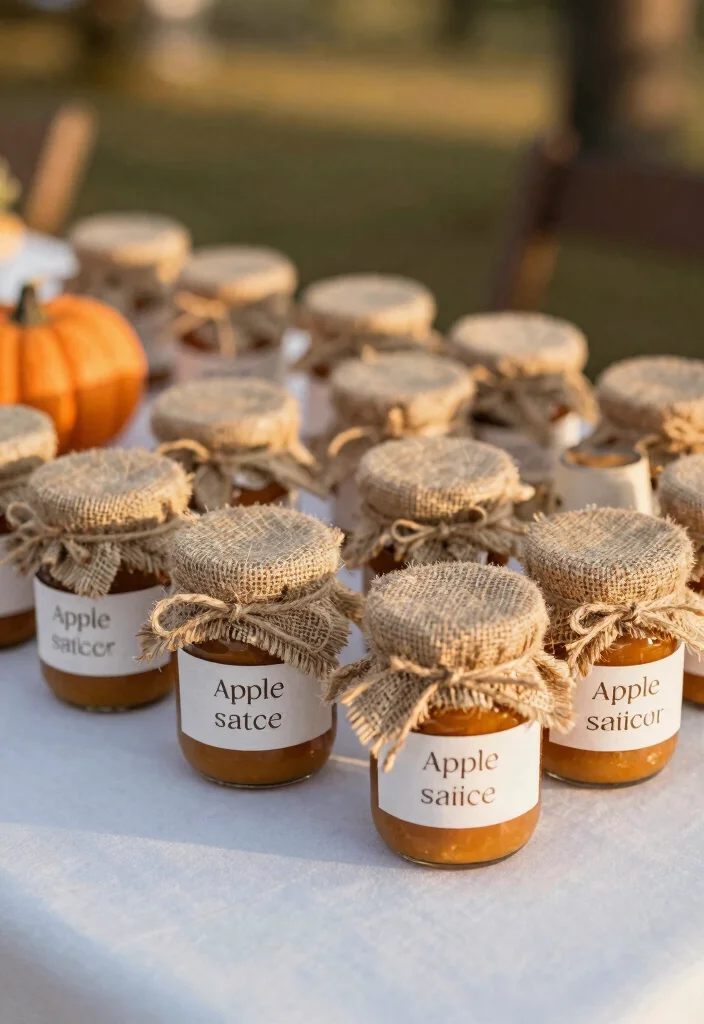 14 Fall Wedding Table Decor Ideas That Don't Look Like Halloween 53 14 Fall Wedding Table Decor Ideas That Don't Look Like Halloween - 13. Autumn-Inspired Favors 1