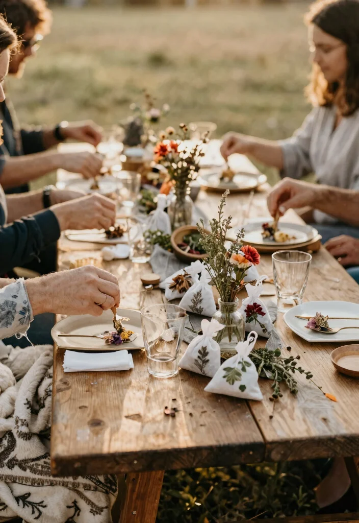 14 Fall Wedding Table Decor Ideas That Don't Look Like Halloween 54 14 Fall Wedding Table Decor Ideas That Don't Look Like Halloween - 14. Interactive Tables 1