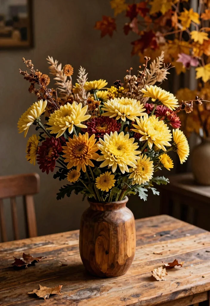 15 Autumnal Wedding Flowers That Don't Wilt Before the Ceremony - 14. Chrysanthemums 1