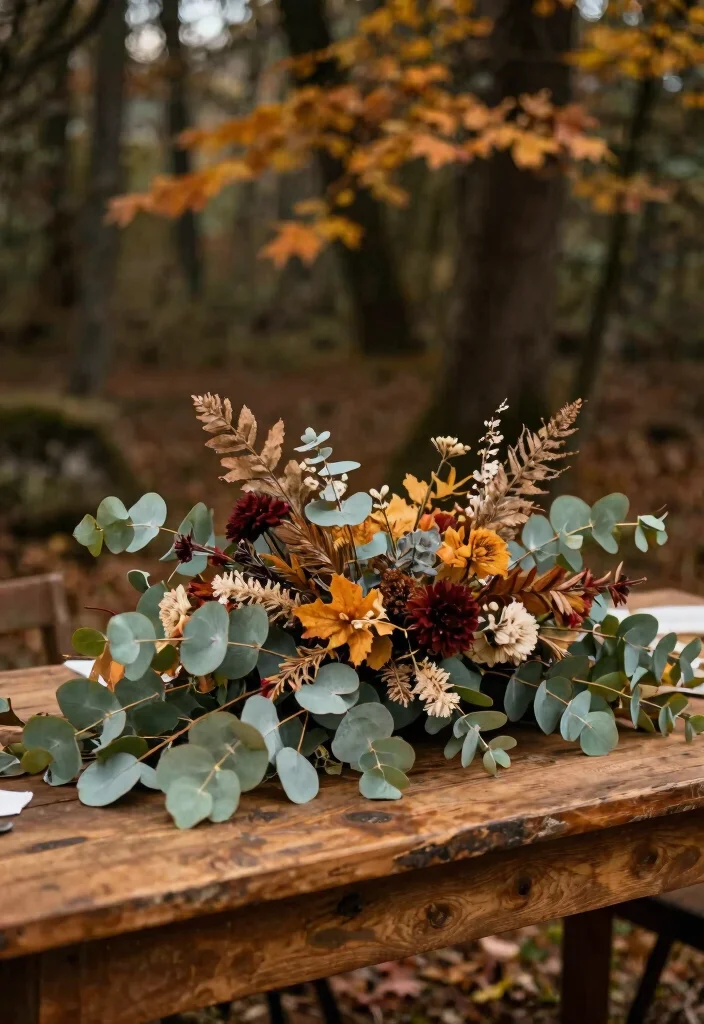15 Autumnal Wedding Flowers That Don't Wilt Before the Ceremony - 3. Eucalyptus 1