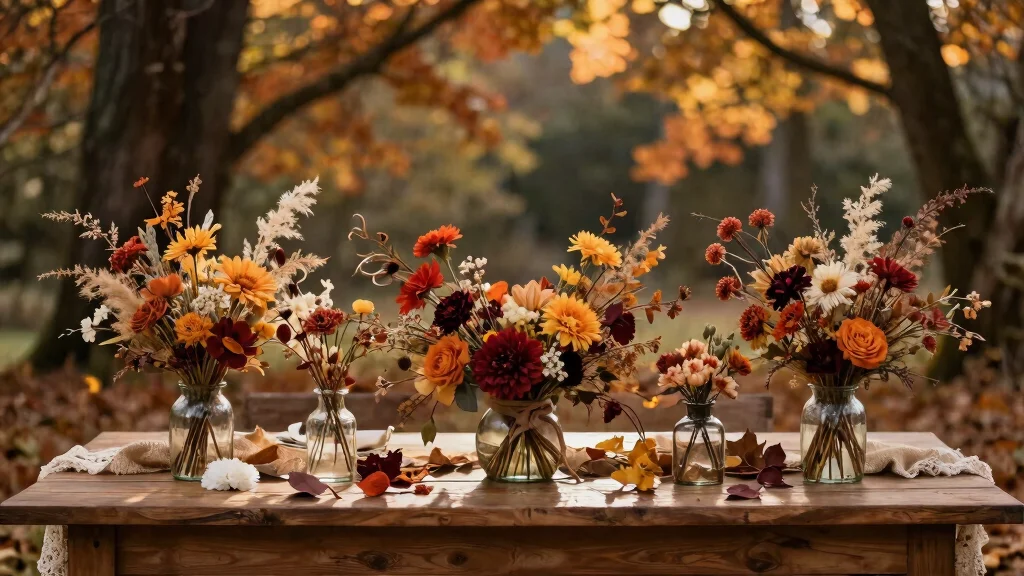 15 Autumnal Wedding Flowers That Don't Wilt Before the Ceremony