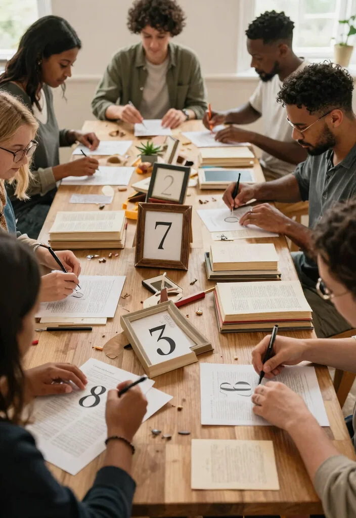 15 Cheap DIY Wedding Decorations That Look Like You Spent More - 12. Book Page Table Numbers 1