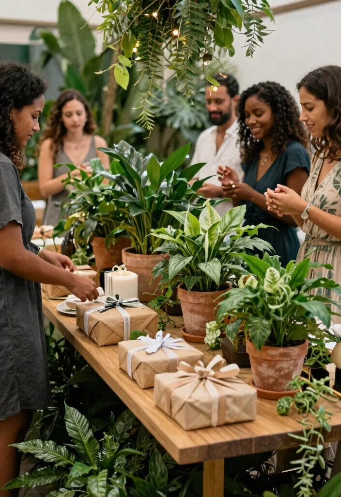 15 Gift Table Wedding Decoration Ideas Guests Can't Miss - 2. Botanical Wonderland 1