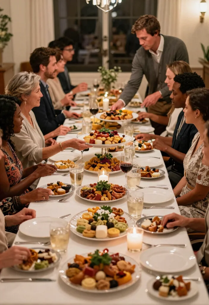 15 Wedding Guest Table Ideas That Get People to Actually Sit - 9. Family Style Dining 1