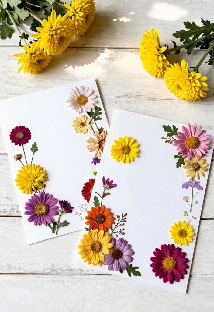 15 Wedding Invitations Flowers That Match Your Real Bouquet - 7. Charming Chrysanthemums 1
