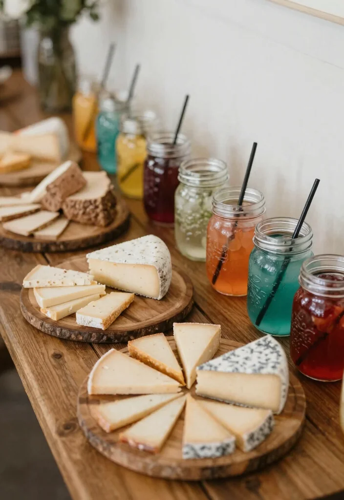 15 Whimsical Wedding Table Decor Ideas That Don't Look Childish - 13. Creative Serving Displays 1