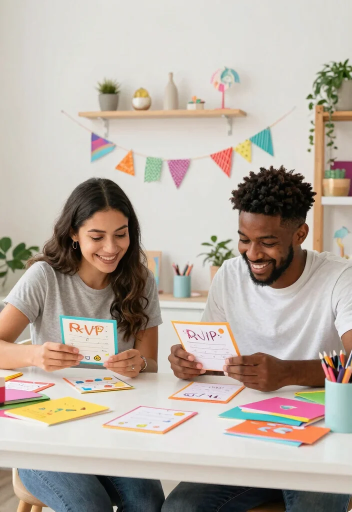 18 Cheap Wedding Invitations That Look Like You Spent More - 12. Fun RSVP Cards: Engaging Your Guests 1