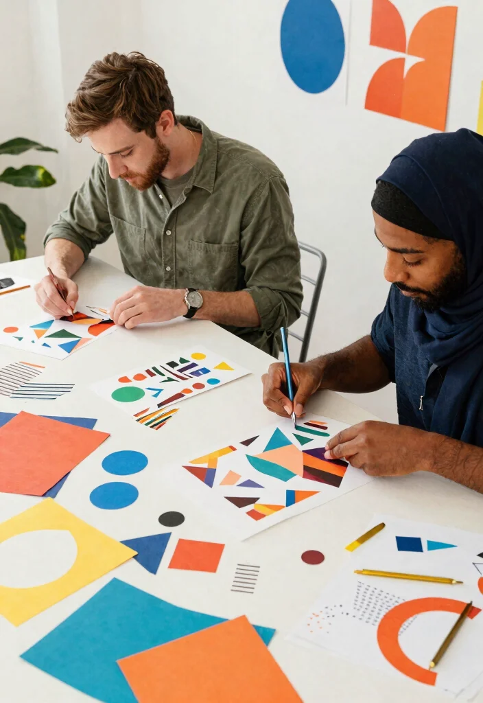 18 Cheap Wedding Invitations That Look Like You Spent More - 7. Geometric Designs: Sharp and Stylish 1